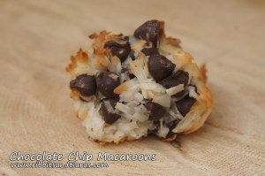 Chocolate Chip Macaroons