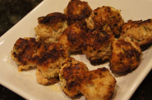 Gorgonzola Rosemary Chicken Balls