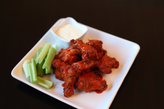 Crunchy Buffalo Hot Wings