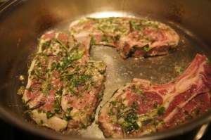 Be careful not to overcrowd the pan