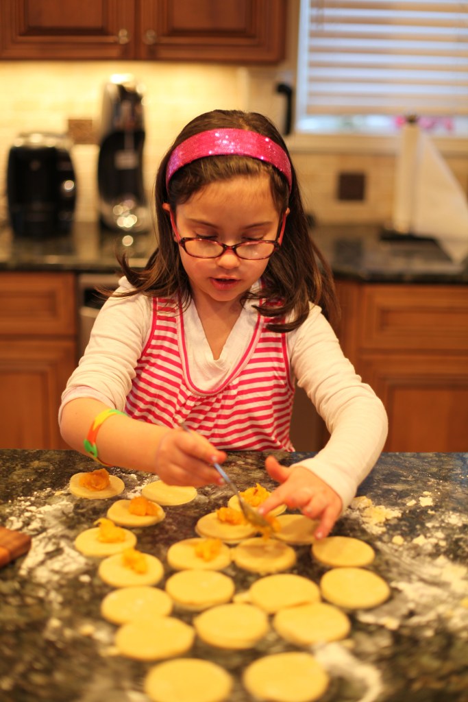 Making Apricot Hamantaschen