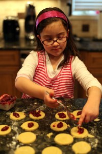 Raspberry Hamantaschen