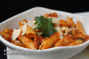 Penne with Vodka Sauce