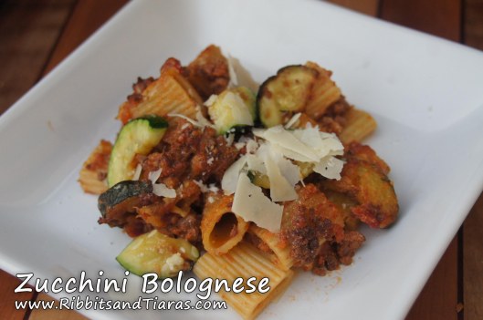 Zucchini Bolognese
