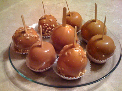 Caramel ONIONS not apples!