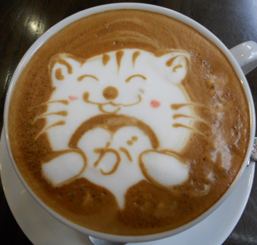 Cute Cat Coffee / Latte Art