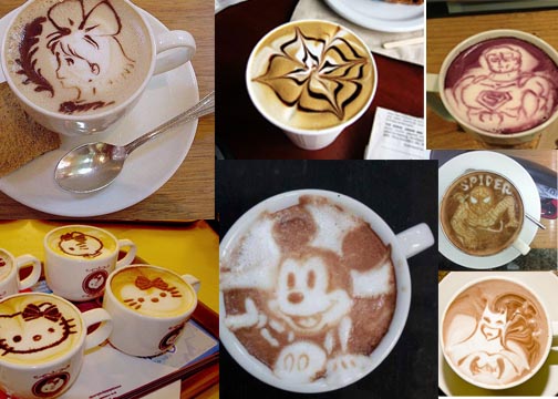 coffee latte Art