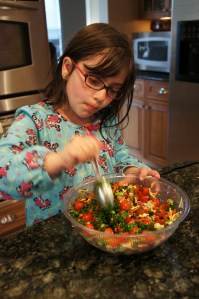Seared Scallop and Shrimp Salad Bowl Prep