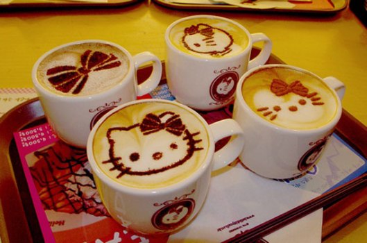 Hello Kitty Coffee / Latte Art