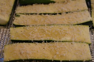Zucchini Tomato Cheese Basil Sticks
