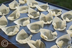 Tuna Tartare Wonton Cups