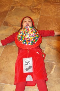 Red Gumball Machine Costume