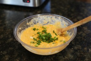 cornbread cheddar green onion mini muffins