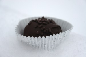 Oreo Truffle in the Snow