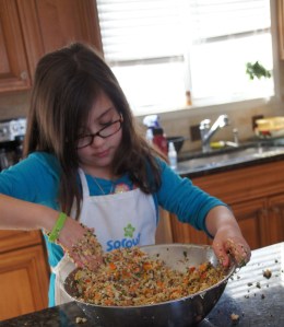 quinoa stuffed artichoke