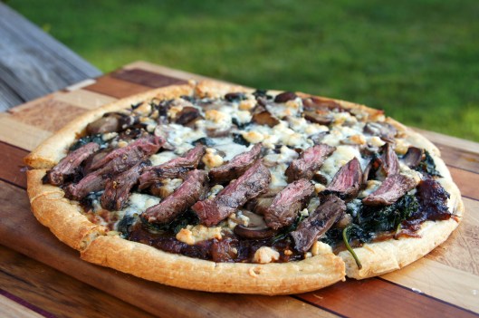 Black and Blue Pizza